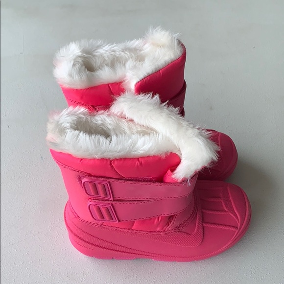 Cat & jack Lev snow boots! Pink! Multiple sizes🦄 - Picture 5 of 6